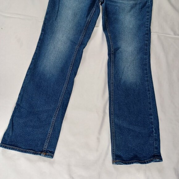 Old Navy Men's Jeans Bootcut Built In Flex Dark Wash Size 28x30 - Picture 4 of 11